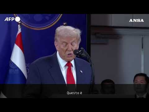 Trump presenzia alla firma del cessate-il-fuoco fra Thailandia e Cambogia
