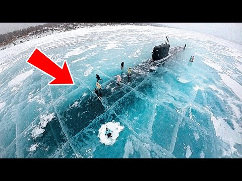 Sottomarino trovò strani schemi sotto l’Antartide, poi scomparve