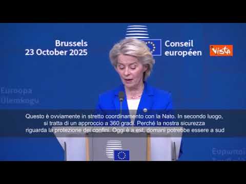 Ursula von der Leyen: «Prevista un’impennata della spesa per la difesa»