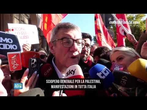 Sciopero generale pro Palestina in Italia
