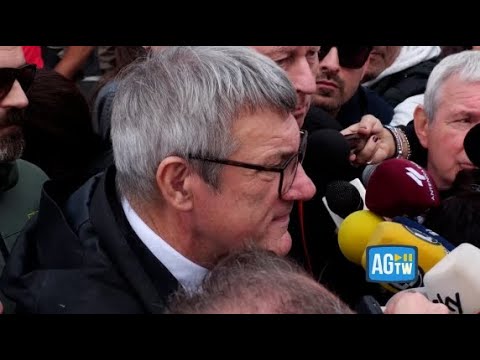 Landini alla manifestazione della Cgil per i salari: «Salvini racconta balle sulle pensioni»
