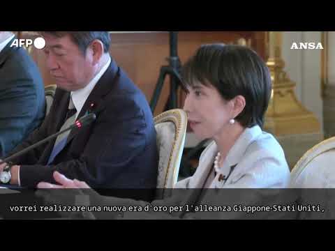 Primo ministro Takaichi: “Nuova era d’oro per l’alleanza Giappone-Stati Uniti”