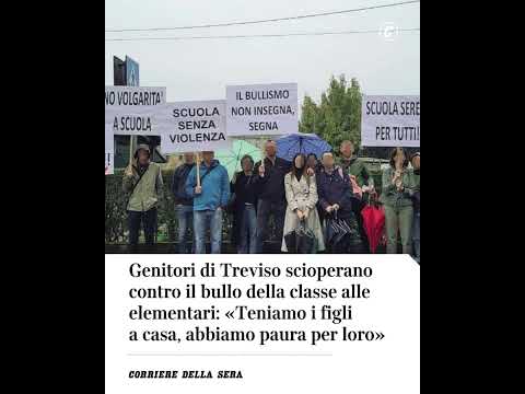 Genitori di Treviso scioperano contro il bullo della classe alle elementari «Teniamo i figli a casa»