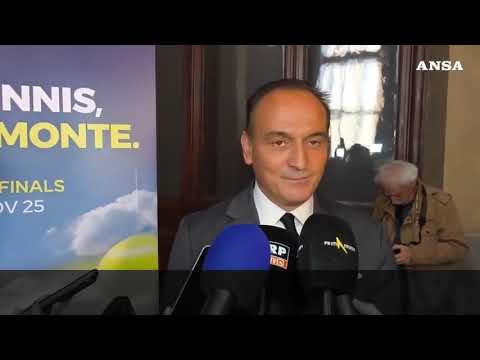 Atp Finals, Cirio: “Tutto il mondo guardera’ Torino e il Piemonte”
