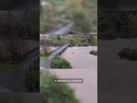 Maltempo Emilia-Romagna: piena del fiume Reno