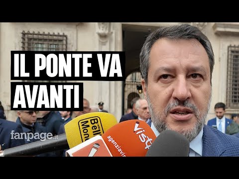 Ponte sullo Stretto, Salvini: “Risponderemo a Corte dei Conti, il progetto va avanti”