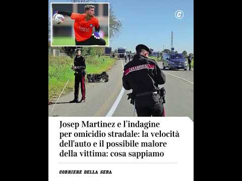 Josep Martinez e l’indagine per omicidio stradale: la velocità e il possibile malore della vittima