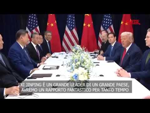 Il faccia a faccia tra Trump e Xi Jinping in Corea del Sud