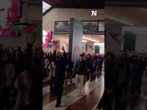 Scontri e Tensioni alla Stazione di Santa Maria Novella: Manifestanti Pro-Palestina Tentano di Bl