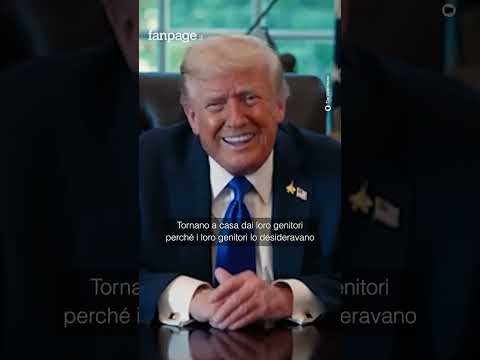 Le parole di Trump dopo  il sì condizionato di Hamas al piano di pace
