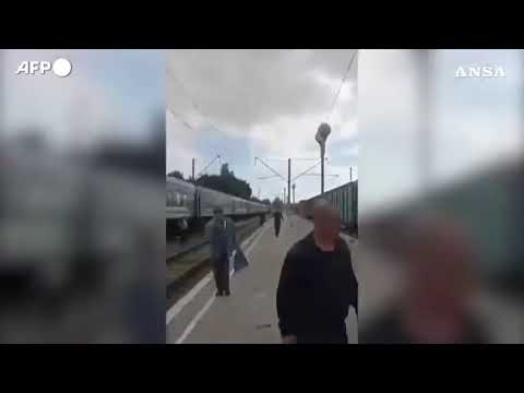 Ucraina, due attacchi russi alla stazione di Shostka