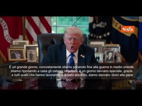 Hamas dice sì al piano di Trump, il Presidente Usa: “Siamo davvero vicini alla pace”