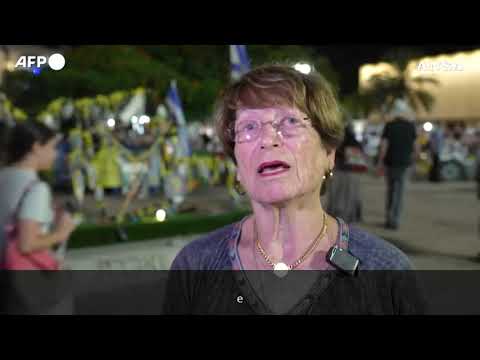 Tel Aviv, preghiera per gli ostaggi di Gaza: “Speriamo tornino presto a casa”