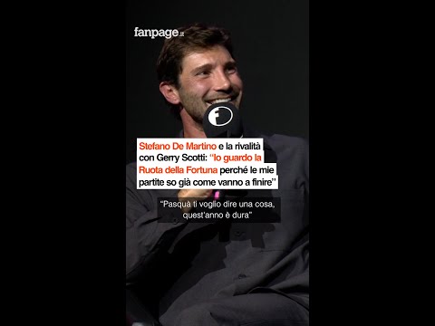 Stefano De Martino e la rivalità con Gerry Scotti: “Io guardo la Ruota della Fortuna”