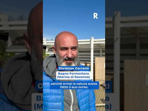 I danni agli stabilimenti balneari di Marina di Ravenna colpiti dal nubifragio