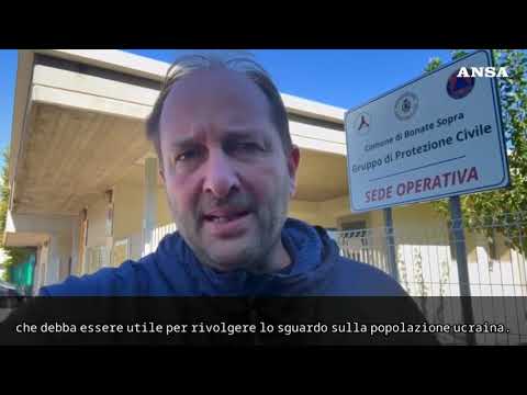Il sindaco di Bonate Sopra di ritorno dall’Ucraina: “L’Ue riconosca i corpi civili di pace”