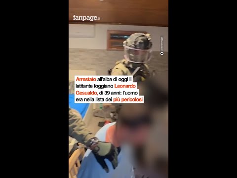 Arrestato all’alba il latitante foggiano Leonardo Gesualdo: era nella lista dei più pericolosi