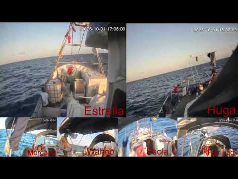 LIVE Flotilla a 100 miglia da Gaza: diretta dalle barche nella zona di blocco navale di Israele