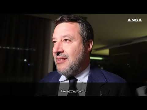 Tensioni a Livorno, Salvini: “Certa sinistra alimenta odio e rabbia”