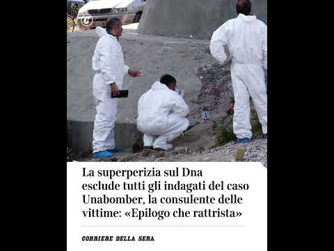 Caso UNABOMBER, la superperizia sul Dna esclude tutti gli indagati precedenti #shorts #news #cronaca