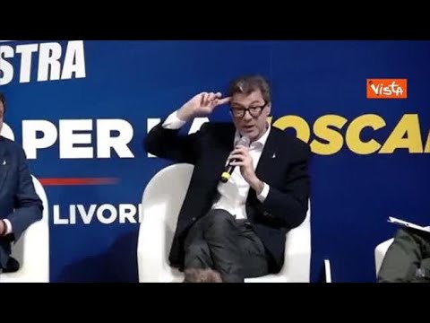 Giorgetti: “In Manovra spazi per ceto medio e per pace fiscale”