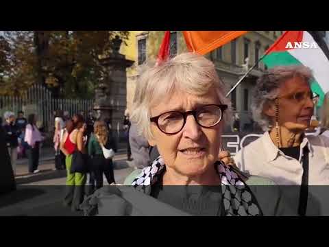 Corteo pro Pal a Milano, “la pace? Rischio speculazione edilizia”