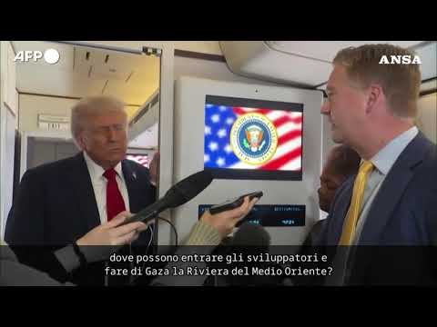 Trump: “La guerra e’ finita, sono bravo a fare la pace”