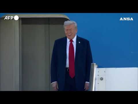 Trump atterrato in Israele