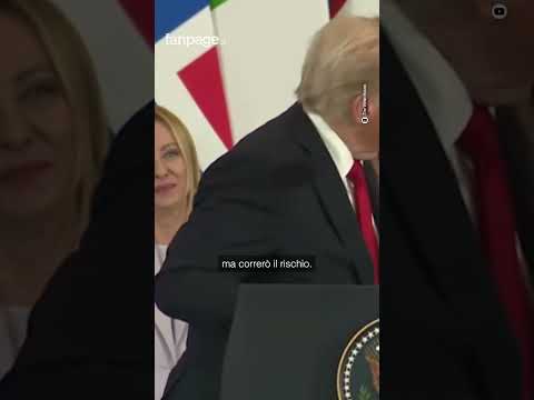Trump dice che Meloni è una bella donna: “una frase c osì negli Usa ti rovina la carriera politica”