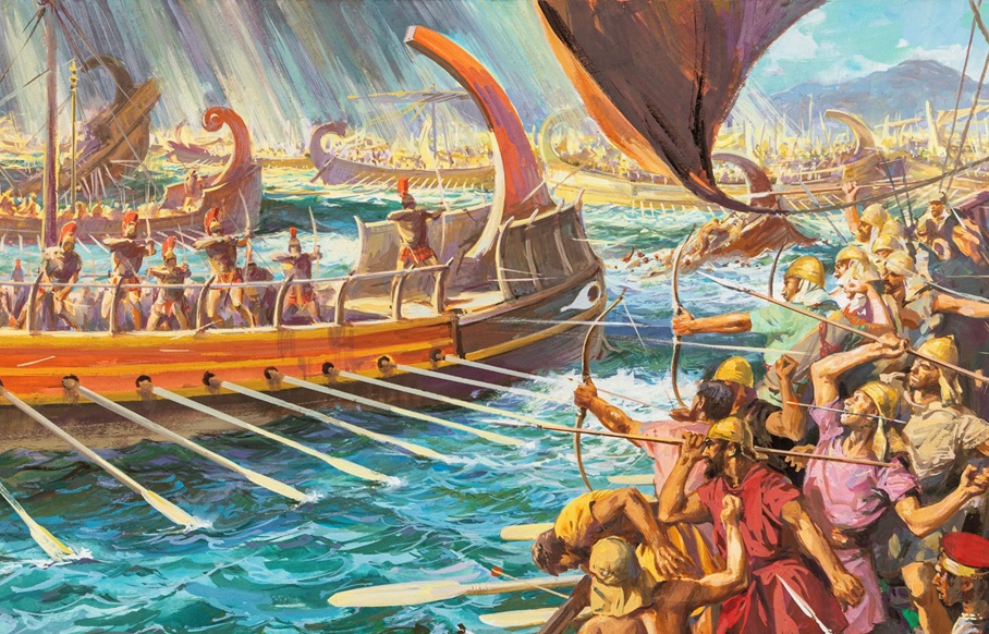 La cruciale battaglia di Salamina