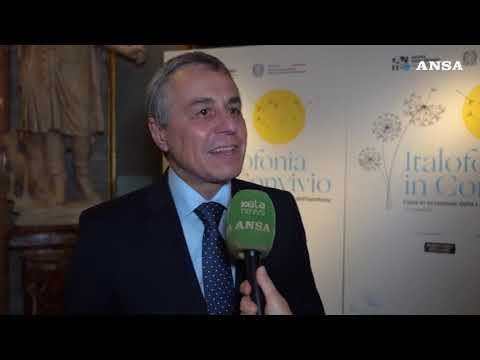 Cassis: “L’italiano crea una comunita’ piu’ grande e unisce culture diverse”