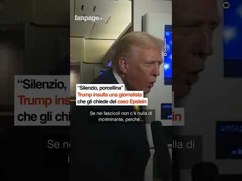 Insulto sessista di Trump a una giornalista