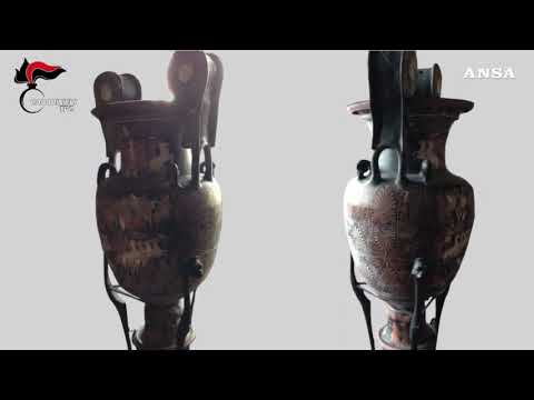 Sequestrati e restituiti 12 reperti archeologici sottratti in scavi clandestini