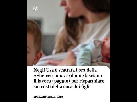 «She-cession» negli Usa: le donne lasciano il lavoro per risparmiare sui costi della cura dei figli