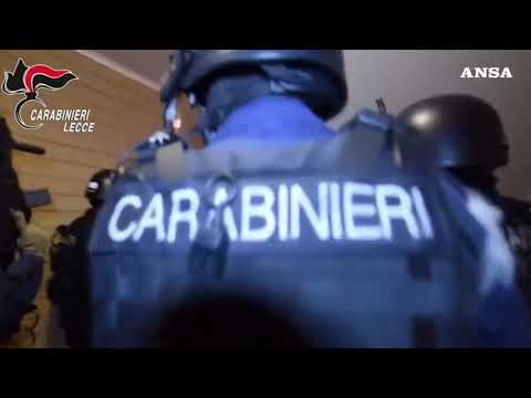 Operazione anti-mafia nel Salento, 55 indagati e 22 arresti