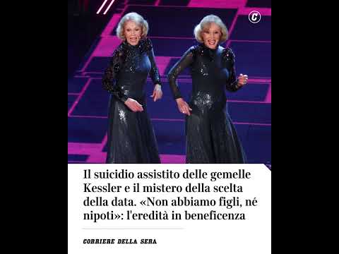 Il suicidio assistito delle gemelle Kessler e il mistero della scelta della data #shorts #news