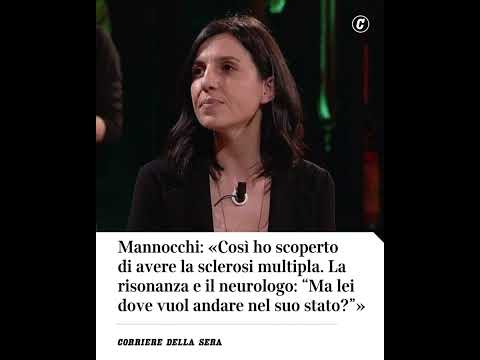 Francesca Mannocchi: «Così ho scoperto di avere la sclerosi multipla» #shorts #news