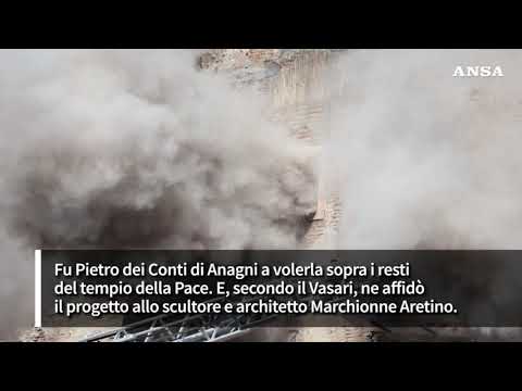 La Torre dei Conti, simbolo del potere papale che impressiono’ anche Petrarca