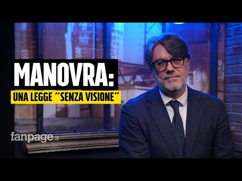 Nicita (Pd): “Questa manovra è la lista della spesa del governo, non c’è nulla per gli italiani”