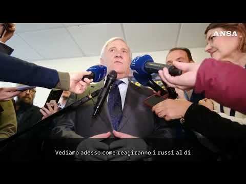 Tajani: “Sull’Ucraina l’Europa deve essere protagonista”