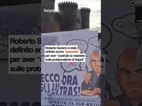 Ultras del Napoli contro Saviano: “Miri a noi per il tuo prossimo racconto? Vatti a informare”