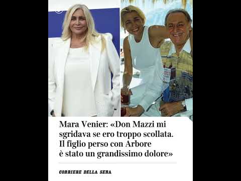 Mara Venier «Don Mazzi mi sgridava se ero troppo scollata. Il figlio perso con Arbore enorme dolore»