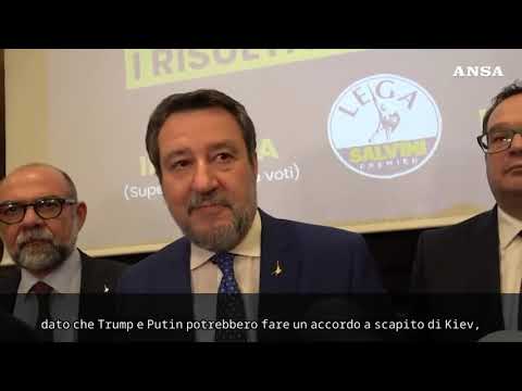 Ucraina, Salvini: “L’Ue non si metta in mezzo. Ha alimentato corruzione”