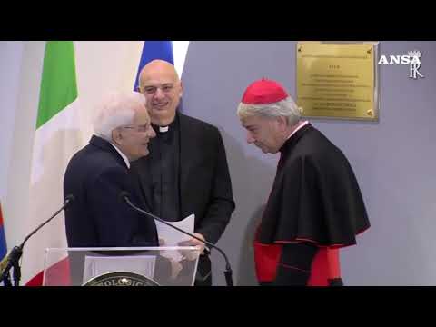 Napoli, nella Facolta’ teologica una targa in ricordo della presenza di Mattarella