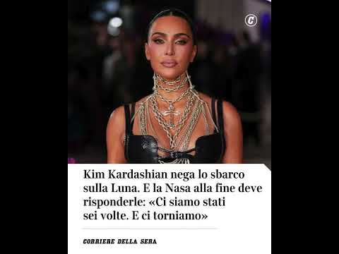 Kim Kardashian nega lo sbarco sulla Luna. La Nasa le risponde: «Ci siamo stati 6 volte. E torniamo»