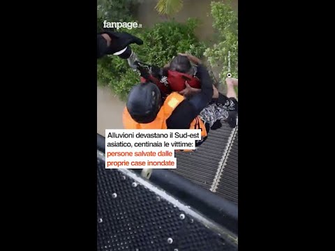 Città allagate e persone intrappolate: tra Indonesia, Thailandia e Malesia 350 morti per le alluvion