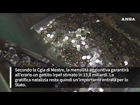 In arrivo a dicembre tredicesime per 42 miliardi. Debutta il “bonus mamme”