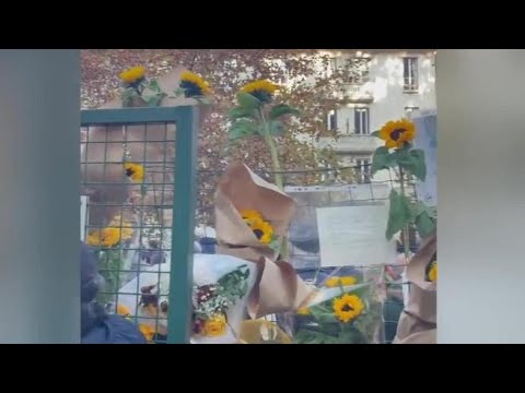 La protesta dei girasoli al parco Solari di Milano