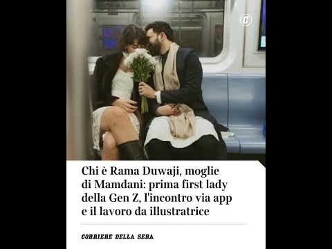 Chi è Rama Duwaji, moglie di Mamdani: prima first lady della Gen Z, l’incontro via app, il lavoro…
