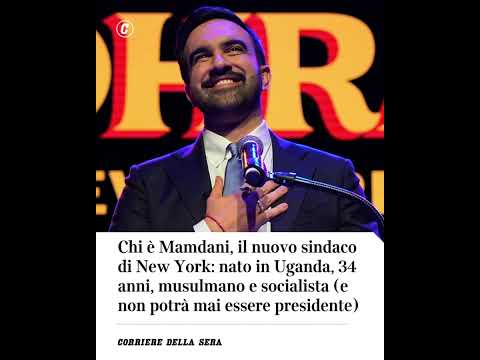 Chi è Mamdani, nuovo sindaco di New York nato in Uganda, 34 anni, musulmano e socialista